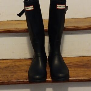Hunter Black Women's Winter & Rain Boots